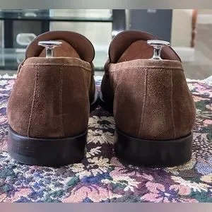 Salvatore Ferragamo brown Rolo. Size 11 E Salvatore Ferragamo Rolo Reversible Gancini Bit Mens Shoes  main image 4